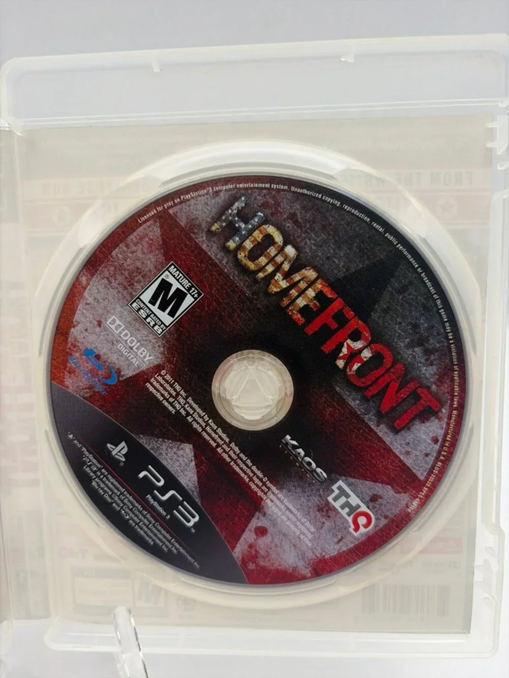 Homefront - PS3 PlayStation 3 - Complete w/ Manual - Tested Working